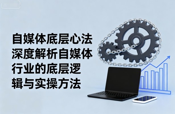 自媒体底层心法,深度解析自媒体行业的底层逻辑与实操方法-缔富岛