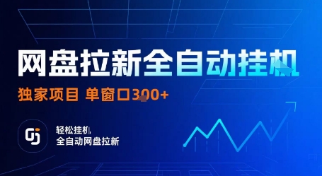 网盘拉新全自动挂G,独家技术,操作简单,自动完成拉新任务,单窗口3张【揭秘】-缔富岛
