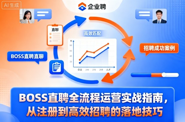 BOSS直聘全流程运营实战指南,从注册到高效招聘的落地技巧-缔富岛